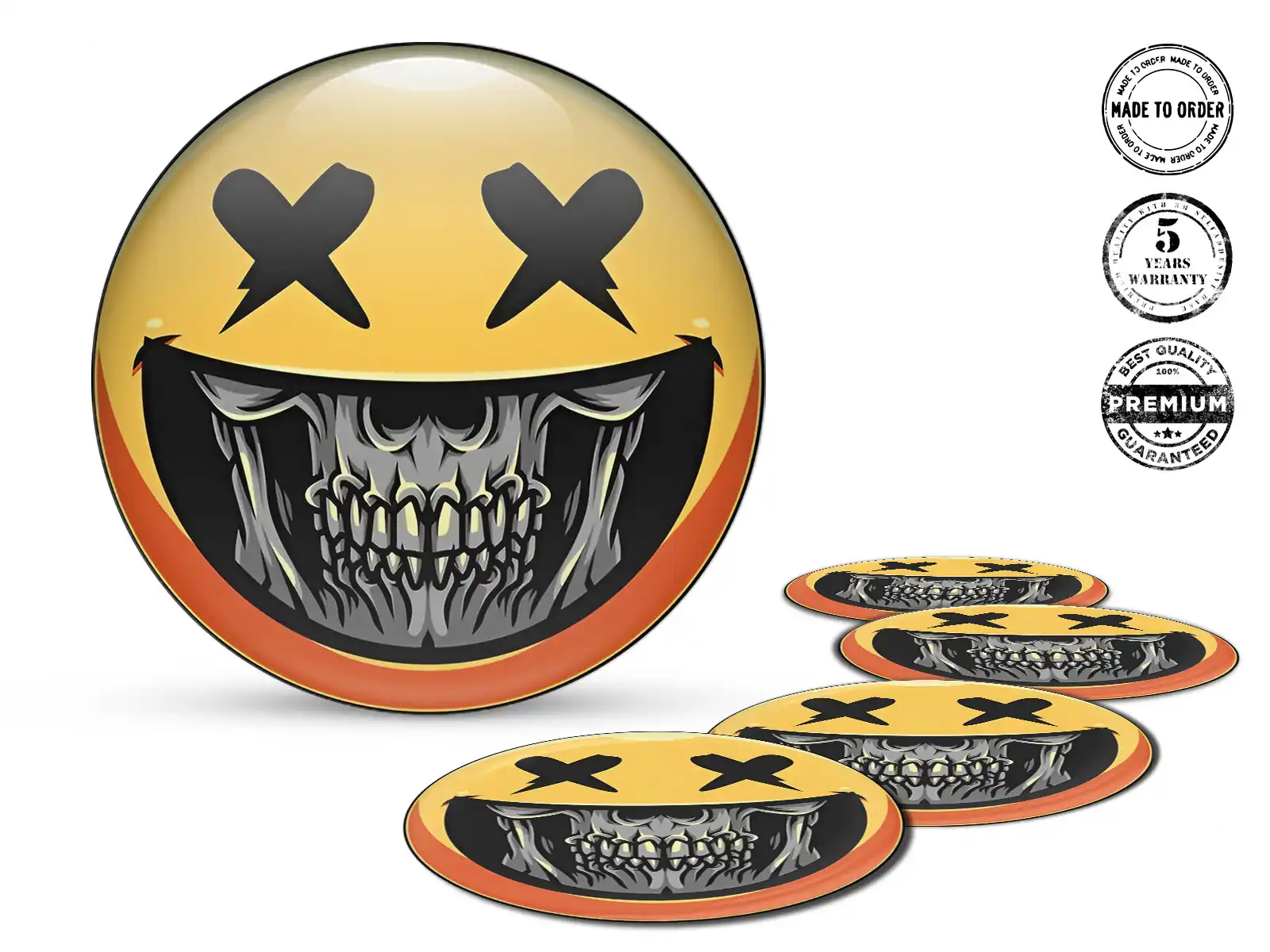Radembleme Überlegene Qualität Luxus Dome Sticker